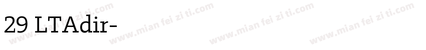 29 LTAdir字体转换